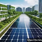 Home 15 브루나이와 아세안 경제 협력 - **Prompt: Brunei's Vision for a Smart, Green Digital Future**
A vibrant, wide-angle shot showcas...