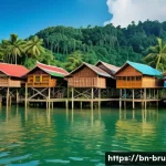 Home 19 브루나이의 가장 큰 이슈 - **Prompt:** A vibrant and picturesque scene depicting Brunei's rich cultural heritage and natural be...